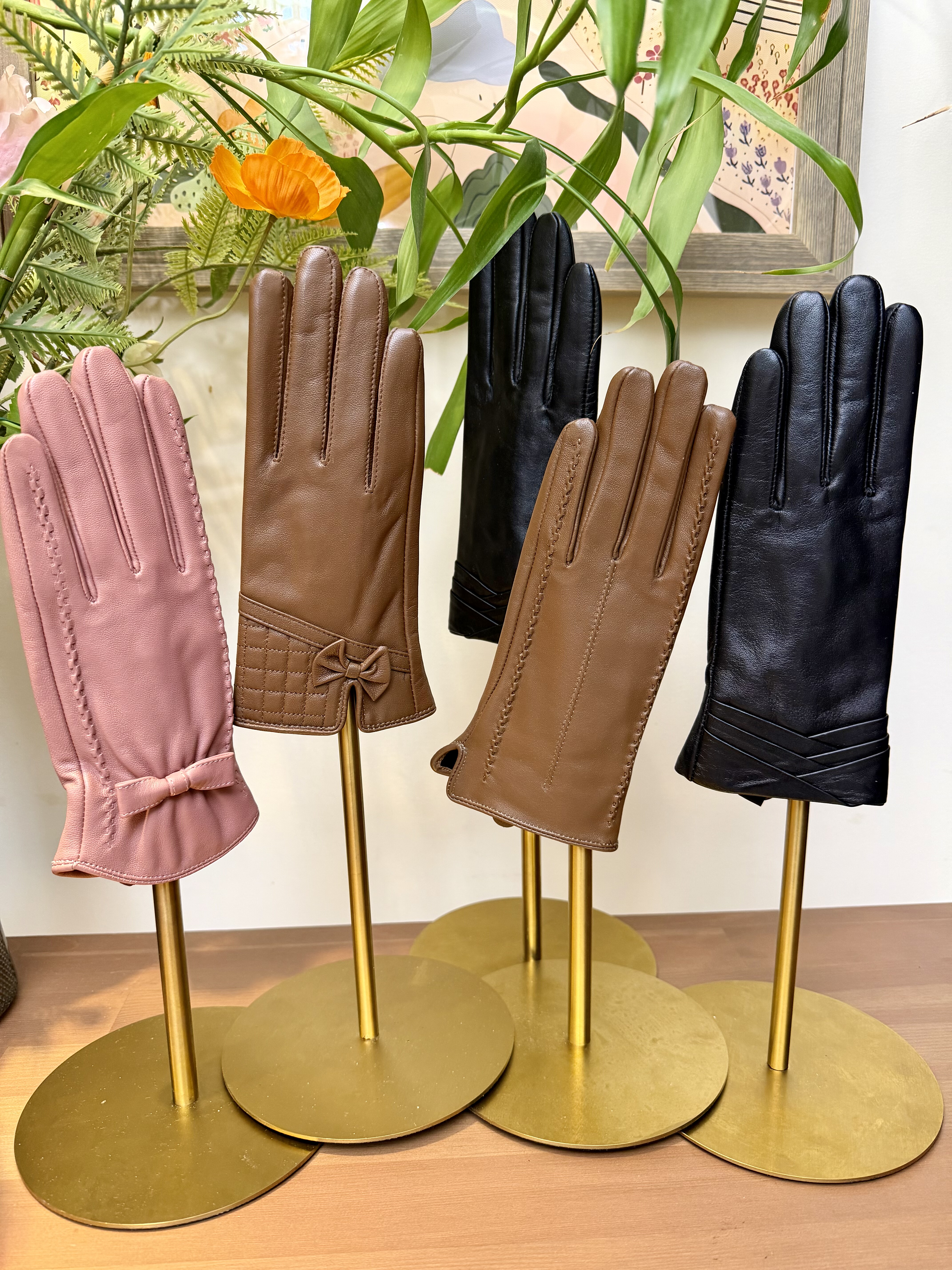 姐妹们捡漏啦 小码绒里女士羊皮手套保暖绒里真皮手套,服饰配件/皮带/帽子/围巾,手套,淘宝优惠券,粉丝福利购,淘宝优惠卷