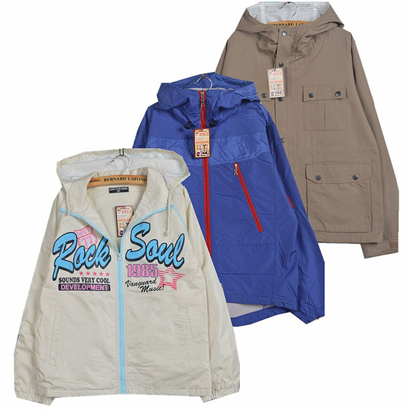 古着vintage男女帽风衣外套宽松休闲运动户外冲锋衣布夹克春秋款,女装/女士精品,短外套,淘宝优惠券,粉丝福利购,淘宝优惠卷