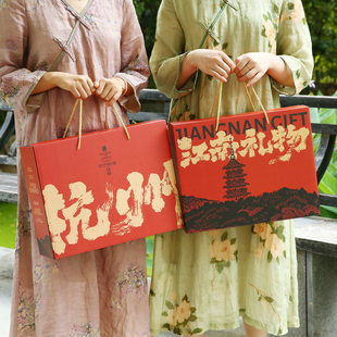 杭州特产组合大礼盒糕点酱鸭东坡肉藕粉礼物送礼礼品节日礼物