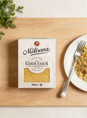 Molisana茉莉莎娜古斯古斯面食意大利面500g 进口意面家用速食