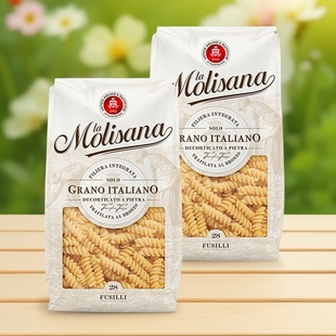 茉莉莎娜螺丝形意大利面条500g 进口儿童意面意粉通心粉 2袋