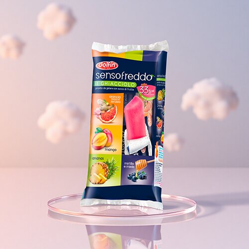 朵乐酷冰果味饮料400ml 冷饮碎碎冰冰棒条意大利进口果汁饮料