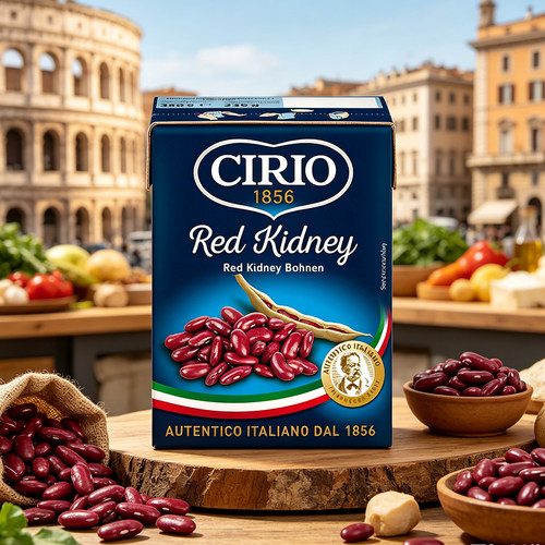 CIRIO茄意欧红腰豆利乐佳380g 即食沙拉豆类蔬菜罐头意大利进口