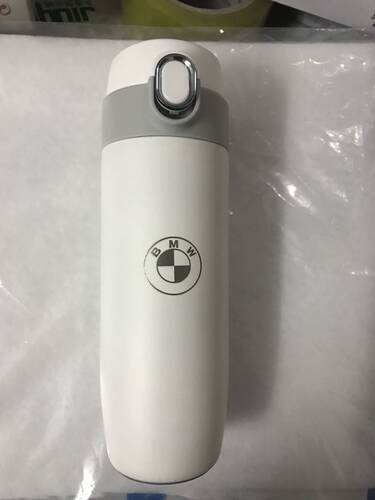汽车4s店宝马礼品定制车载杯车上用保温杯宝马BMW茶水杯白色350ml