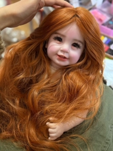 50-55cm女孩娃壳大娃空壳搪胶娃娃胶皮娃娃儿童玩具 定制款不退换