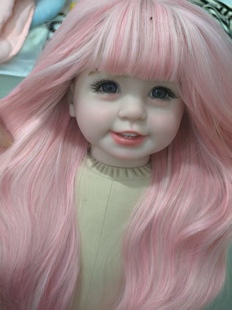 50-55cm女孩娃壳大娃空壳搪胶娃娃胶皮娃娃儿童玩具 定制款不退换