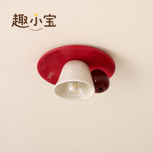 喜庆苹果吸顶灯明装筒灯暗装射灯