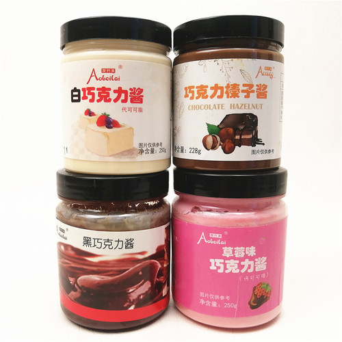 黑白巧克力酱价格 黑白巧克力酱图片 星期三