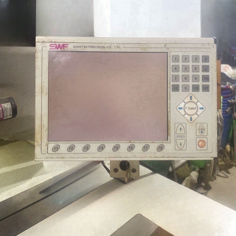韩国伸势达绣花机 10.4寸液晶屏  SWF报警板  进口SWF伸势达面膜