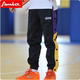 儿童篮球排扣裤 男女 运动休闲长裤 训练出场全开秒脱扣裤 束脚裤