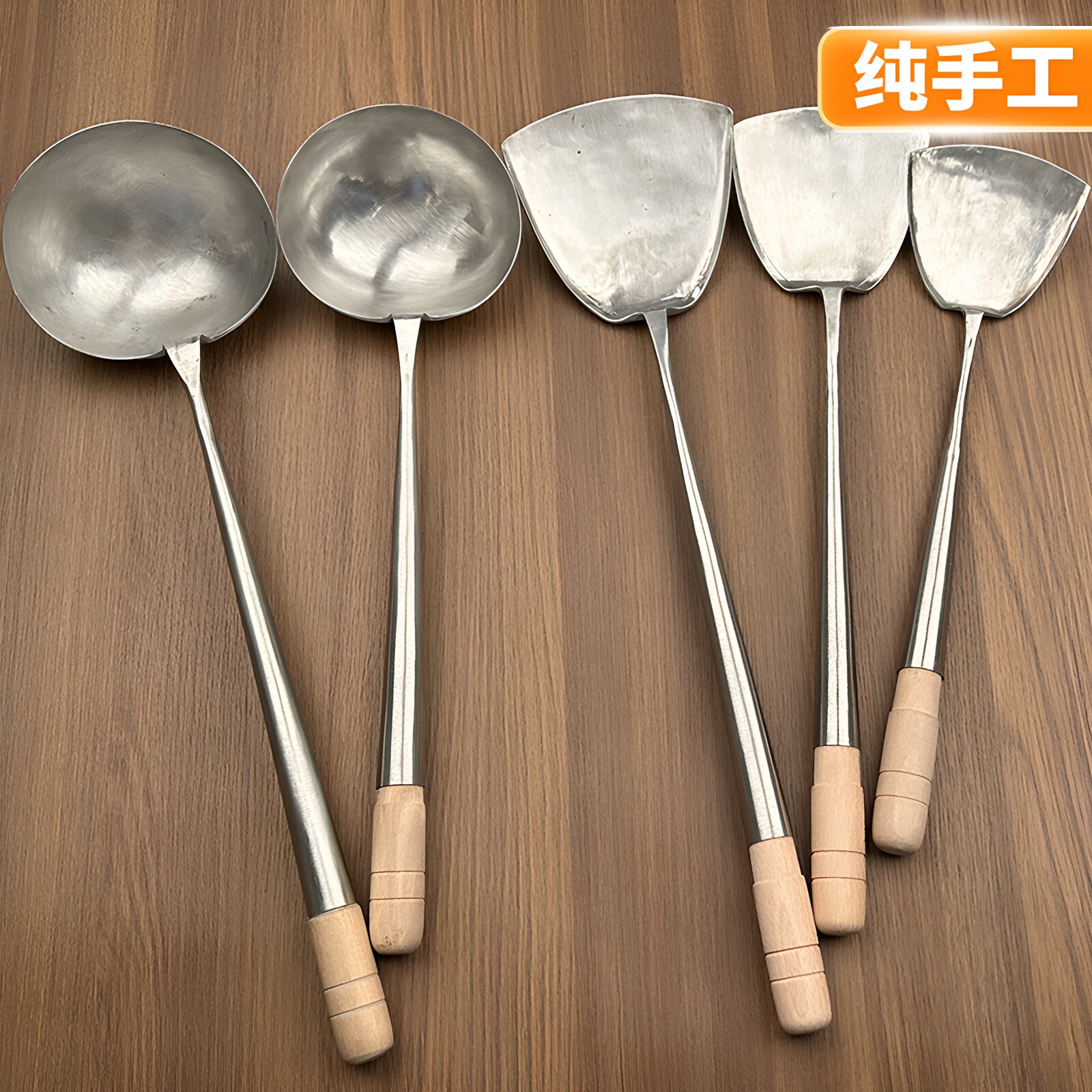 陈枝记老款纯手工锅铲炒勺图片