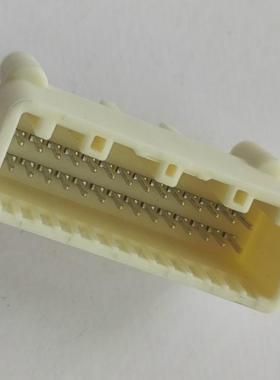 1565375-4接插件28PIN直针针座连接器PCB板端28针直针座1565375-3