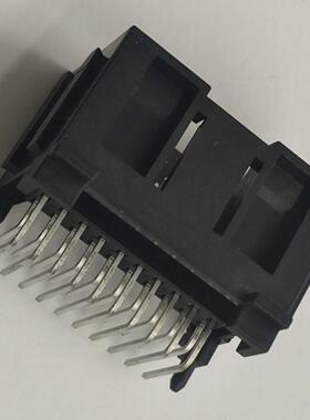 2329531-1针座20P弯针座接插件PCB板端针座对接线端胶壳2329592-1