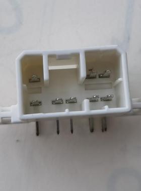 173856-1连接器PCB板端针座8P接插件弯针座对接插件壳1-173850-1