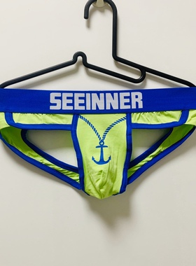 男士内裤青年个性时尚三角短裤潮男生低腰u凸性感三角裤头双丁裤