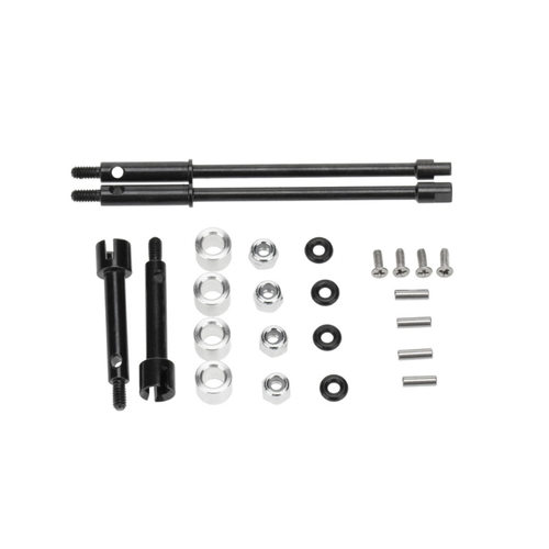Axial SCX24 AXI00002 90081 加宽轮轴套装 单边加宽4MM配件
