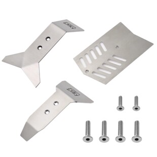 ARRMA 1/8 NERO 6S BIG ROCK AR106017 巨石不锈钢底盘前中后护甲