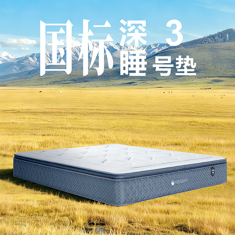 【梦神门店同款】【国标深睡3号垫】3d透气芯独立袋装弹簧席梦思