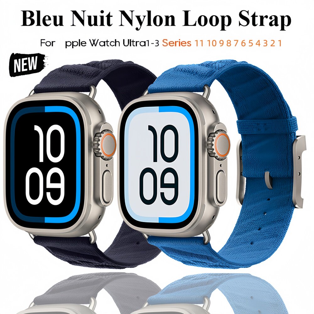 适用于苹果iwatch11表带applewatchultra3爱马仕EnMer编织表带S10