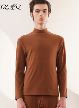 100%感觉百分百感觉中领男士中厚针织单件保暖上衣22676