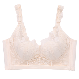 百分百感觉聚拢舒适桑蚕丝兔耳朵杯薄杯记忆钢圈B杯内衣6030