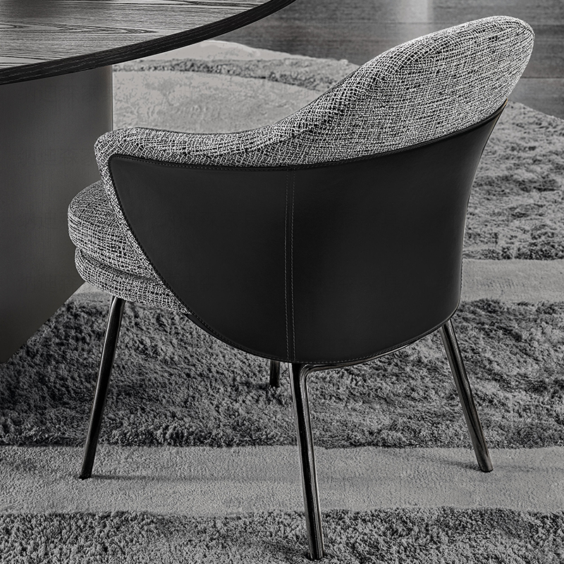 北欧餐椅设计师椅轻奢港式铁艺餐椅创意简约现代酒店餐厅椅洽谈椅|ruв категории жилой мебели, места категории, Председатель класса, стул - от Buy2taobao.com для оказания профессиональной услуги покупки агента Taobao