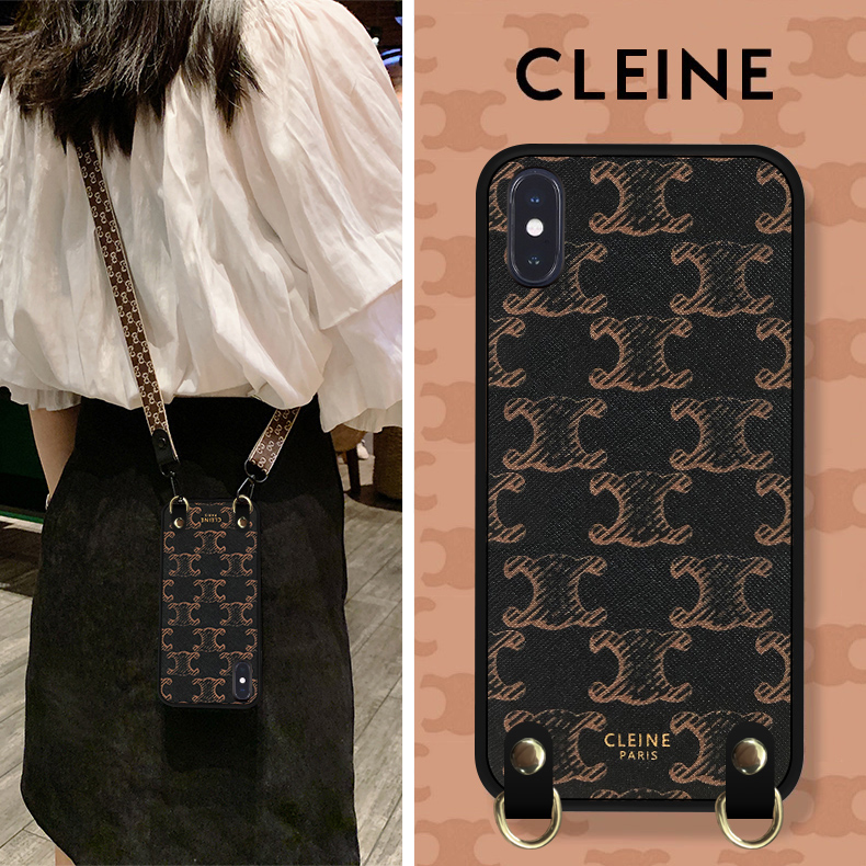 Aimak适用iphone斜挎款老花