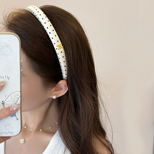凯旋门小香风发卡发捆发箍女款 秋冬头箍高颅顶头饰高级感 2026新款