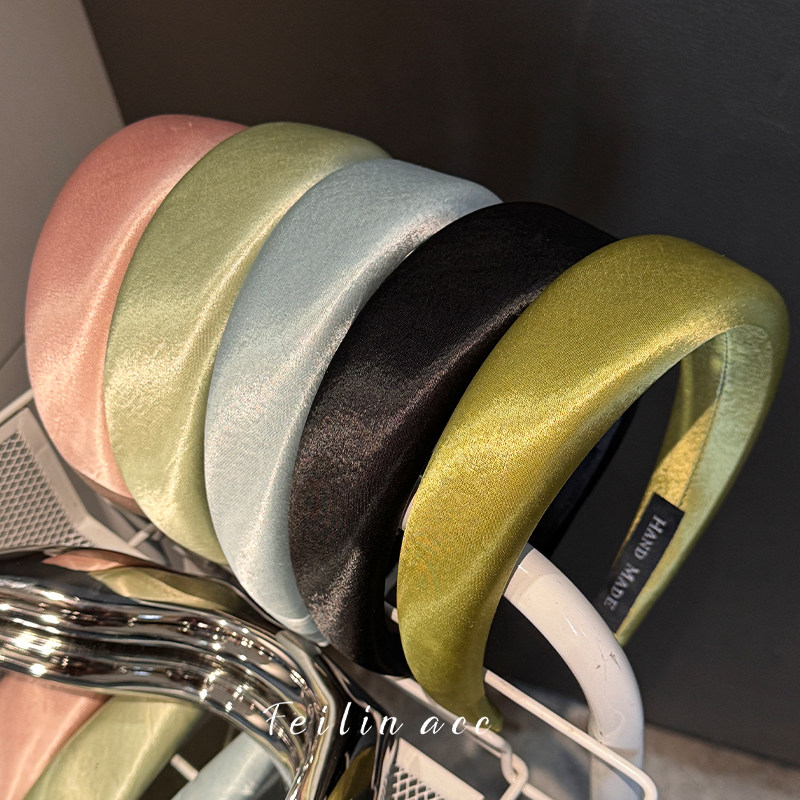 缎面发箍高颅顶显脸小