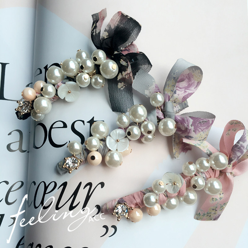 Accessoire cheveux en tissu - Ref 1200351 Image 3