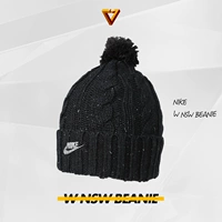 NIKE Nike hat nữ 2018 mùa đông mới mũ thể thao giản dị mũ len ấm áp 925422 - Mũ thể thao nón lưỡi trai nam