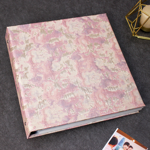 布艺简约相册本6寸3寸4寸5寸小清新纪念册回忆录高级感卡册记录册