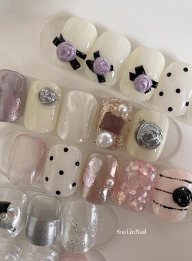 SooLinNail素林玫瑰庄园美甲模具