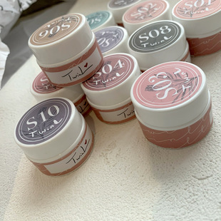 TwinL 3系列裸色日系美甲光疗胶新手显白甘露寺嬛嬛冰透 Skin1