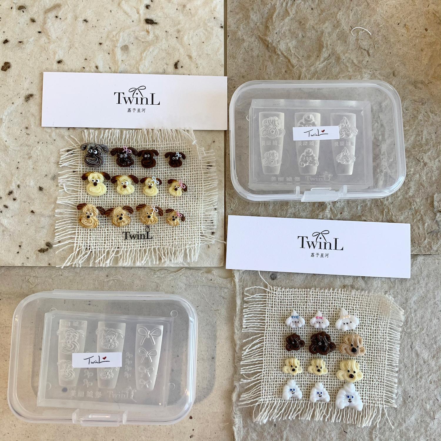 「TwinL」原创黄油饼干小狗模具