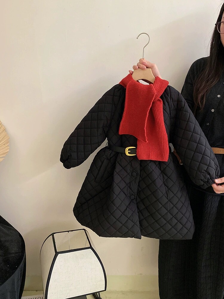 女童棉服2026新款儿童冬季加厚保暖棉衣外套中大童装女孩冬装棉袄