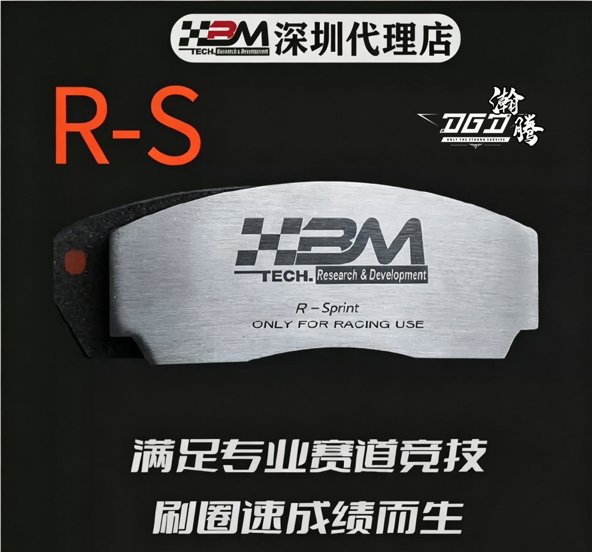 BM TECH刹车片RS赛道皮适用原厂卡钳AP/endless/brembo全车型定制图片
