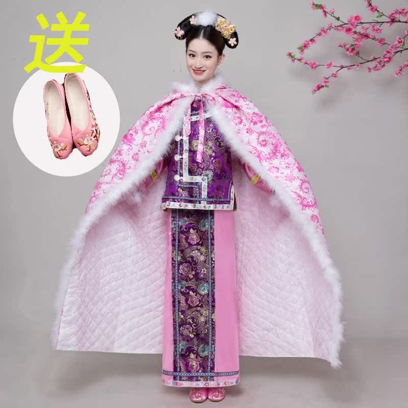 清朝服装女古代满宫廷贵妃娘娘福晋满族旗服公主还珠格格古装服饰|msdalam kategori Butik wanita / wanita, pakaian/pakaian kebangsaan/peringkat pakaian, pakaian kebangsaan/pakaian - dari Buy2taobao.com untuk memberikan perkhidmatan ejen Taobao profesional membeli
