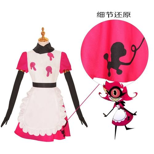 妮芙蒂cos服装新款地狱客栈cosplay服装万圣节女仆裙漫展演出日常