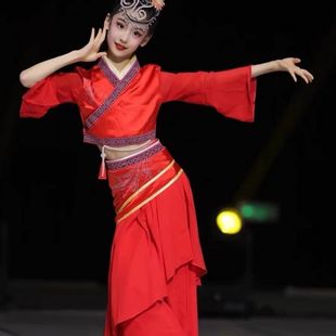 古典舞演出服汉风丽影表演服虞歌同款舞蹈服舞台礼仪之邦民族国风