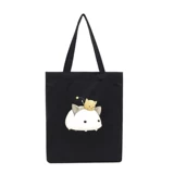 Оригинальный шоппер, сумка, универсальный школьный рюкзак на одно плечо с буквами, портативный тканевый мешок, Южная Корея, простой и элегантный дизайн