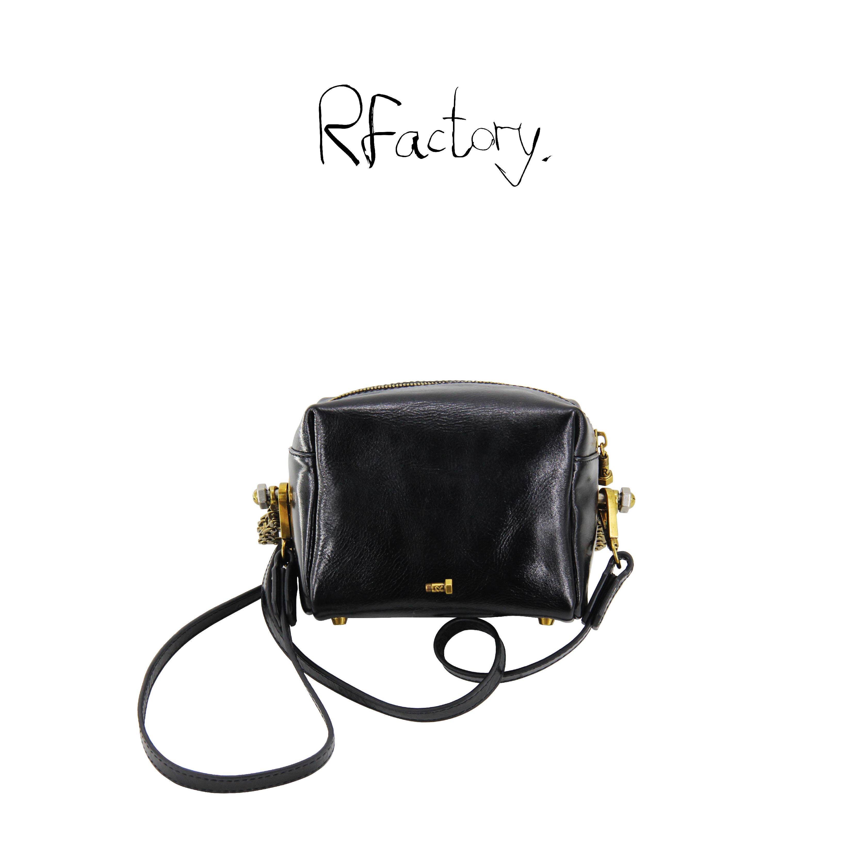 RFACTORY明星同款豆腐包小号真皮春季新款小众品牌原创设计单肩包