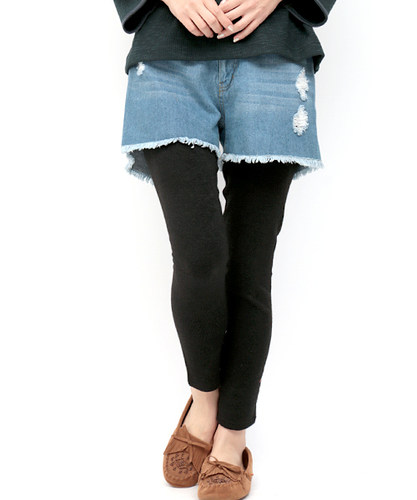 titicaca九分裤厚款日文绣花