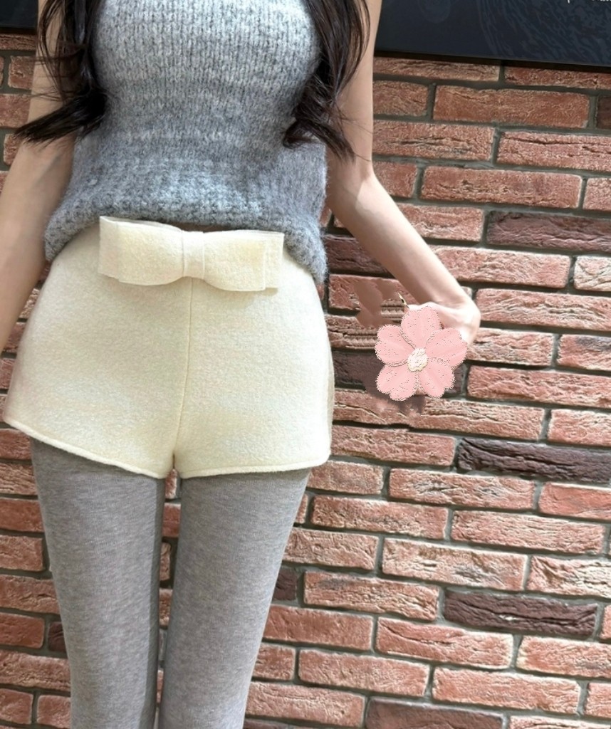 【腿精少女2.0】 神裤返场香巨nb显腿长版型性感毛呢厚超短裤秋冬