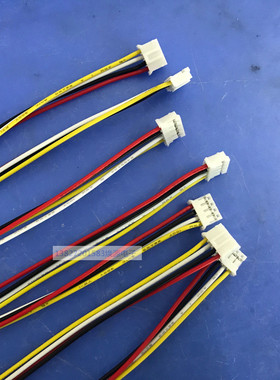 杜邦2.54黑色转接ＰＨ2.04ｐ双头连接线246826＃纯铜线材端子线