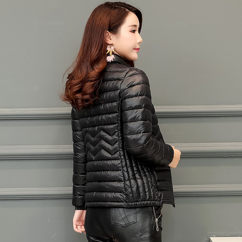 棉服女轻薄小棉袄2025冬春新款外套纯色韩版短款修身显瘦立领棉衣,淘宝优惠券,粉丝福利购,淘宝优惠卷