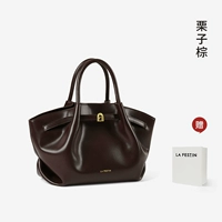 Каштановый коричневый - Большой | Текстурированная и глянцевая | Готов к отправке