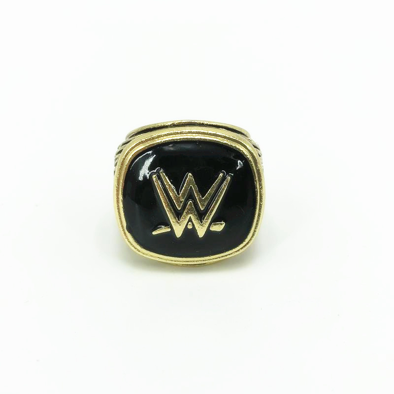 2015wwe名人堂总冠军戒指摔跤个性球迷纪念礼物指环