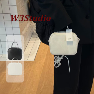 日本小众Aeta小方包真皮斜挎豆腐包头层牛皮 333Studio宅女同款