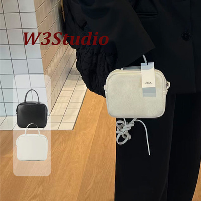 333Studio宅女同款日本小众Aeta小方包真皮斜挎豆腐包头层牛皮